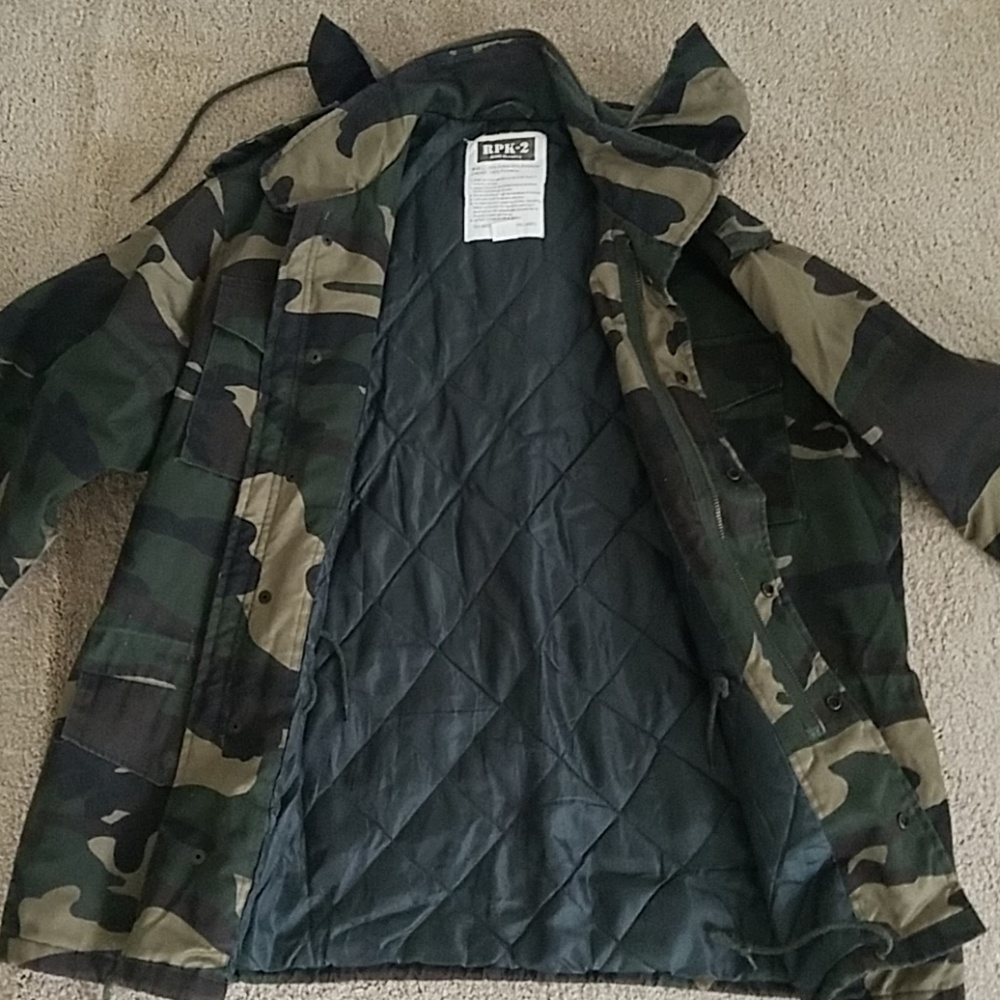 RPK-2 Army Fatigue Oversized Parka - Picture 3 of 4